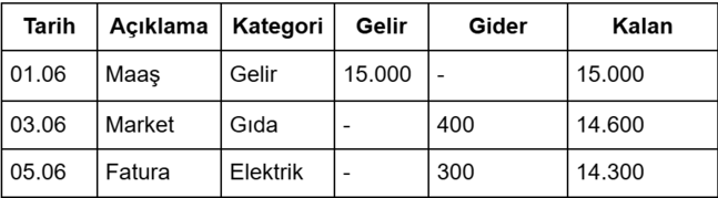 Aylık Gelir-Gider Takibi Nasıl Yapılır?